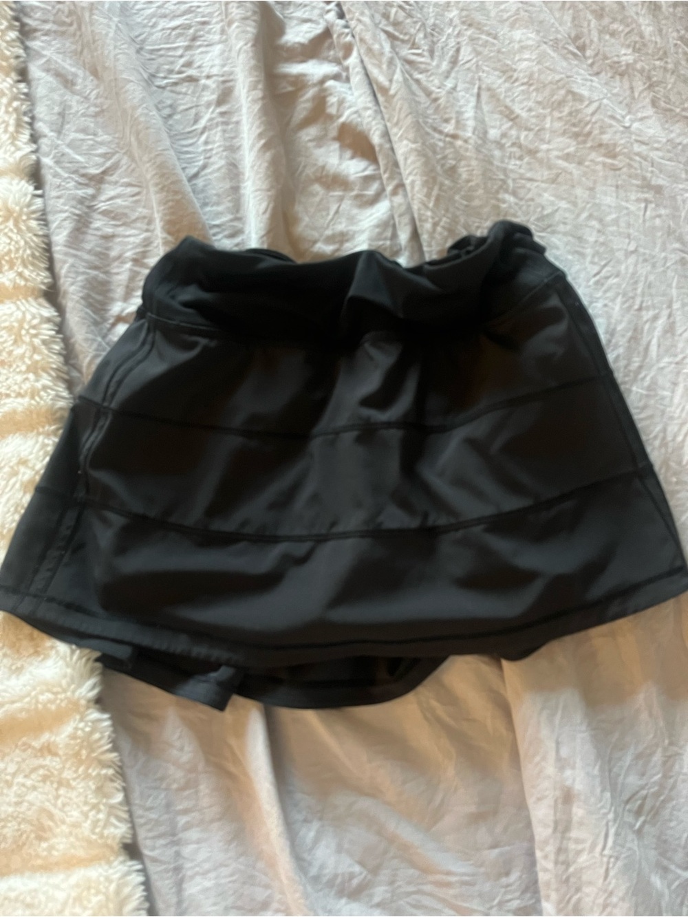 lululemon athletica Black Performance Skort with Inner Shorts